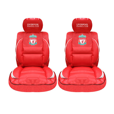 Liverpool Car Seat Covers (red, pair) Premium LE