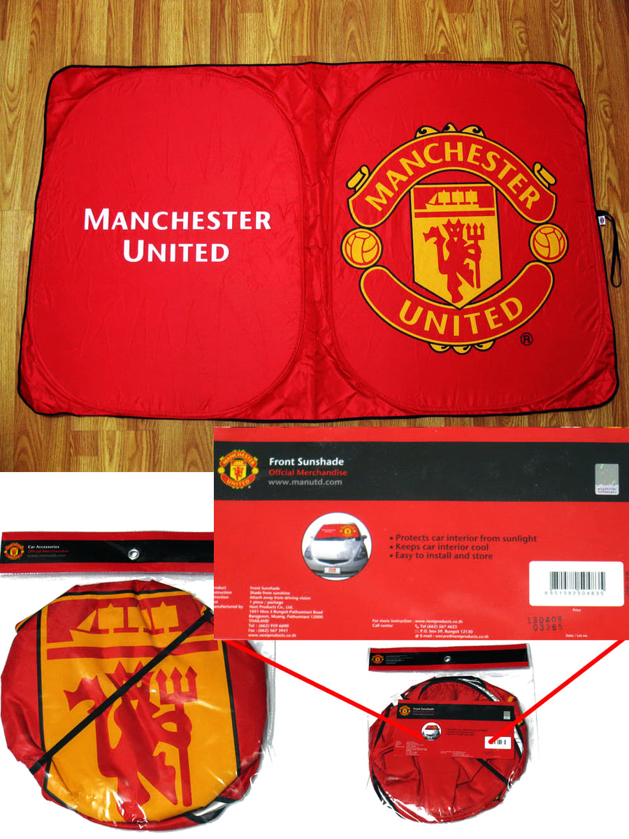 Manchester United Car Accessory Windscreen Sunshade Premier Car