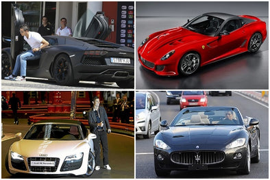 How much do Premier League players fork out for their car insurance?