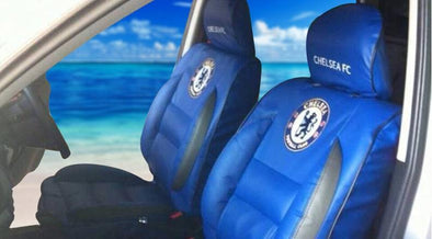 Chelsea FC leather seat cover