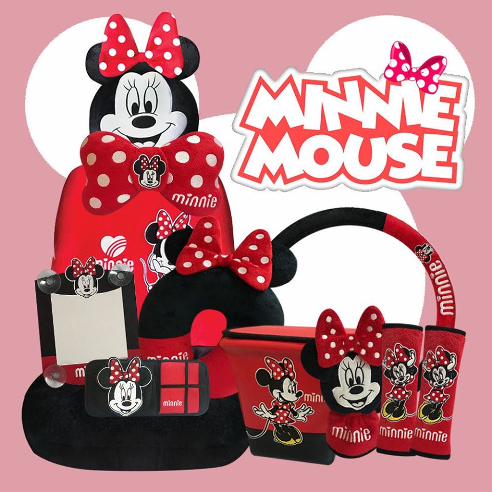 Minnie Collection Disney Minnie Mouse Car Accessory Collection accessories licensed ...