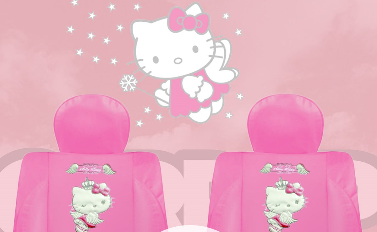 Sanrio Hello Kitty leather seats