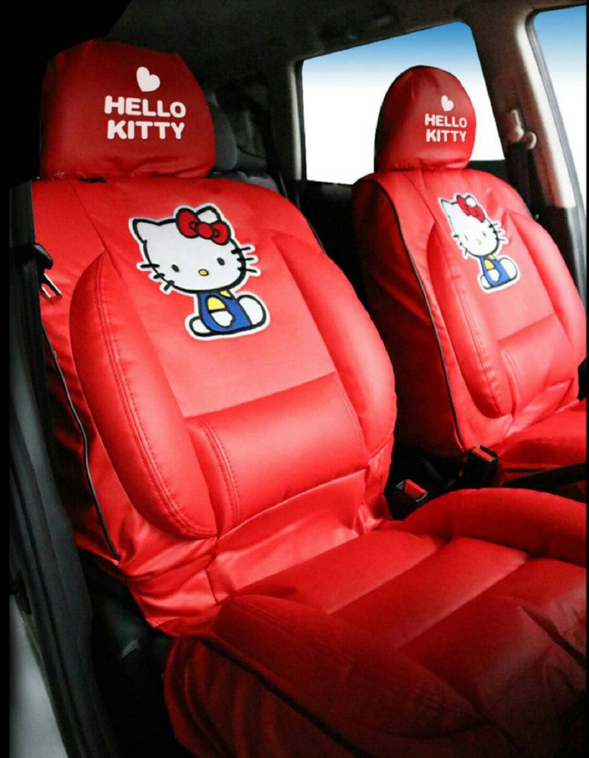 Hello Kitty leather car seat 