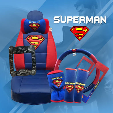 Official DC Superman car accessory set