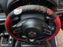 Official Hello Kitty car steering wheel cover
