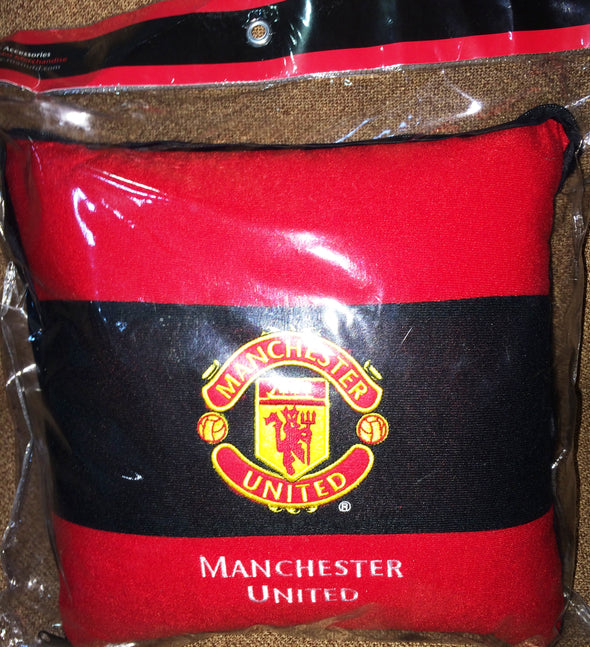 Manchester United branded product with red and black colors