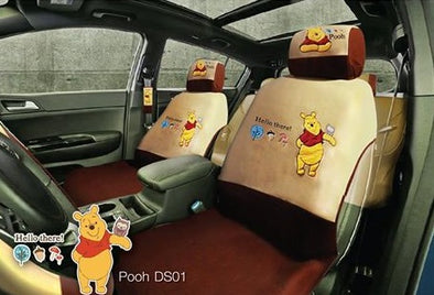 Disney Pooh car seat covers