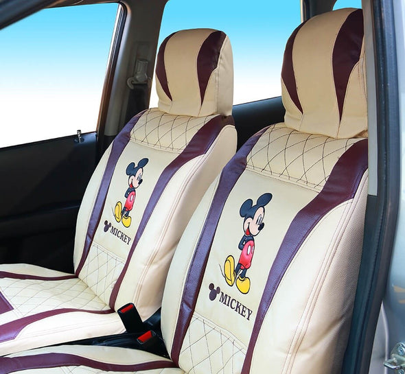 Disney auto seat leather cream