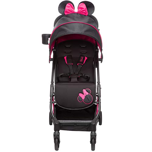 Disney Minnie Mouse Teeny Ultra Compact Stroller, Let's Go Minnie