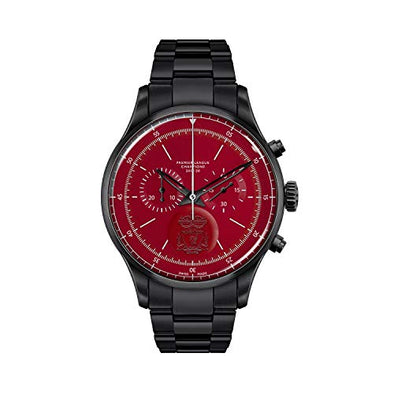 Official Licensed Liverpool FC Premier League Champions Special Edition Chronograph Watch - Gun/Red/Bracelet