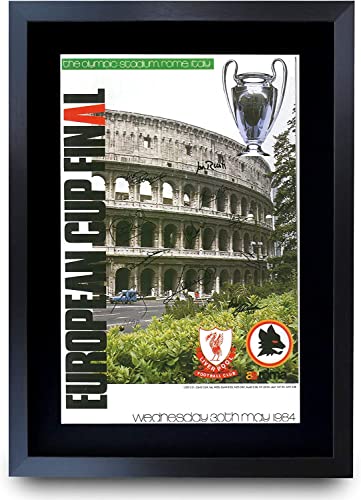 HWC Trading A3 FR Liverpool 6 x Final Programme Posters 1977 1978 1981 –  Premier Car Accessories