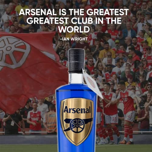 Arsenal Gifts for Men & Women | Official Arsenal FC Dark Berry Vodka for Gunners Football Fans | Perfect Birthday, Mothers or Fathers Day Alcohol Present | Premium Alcohol by Bohemian Brands – 70 cl
