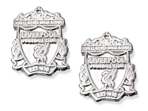 Sterling Silver Liverpool FC Crest Earrings
