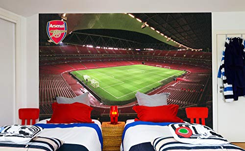 Beautiful Game Official Arsenal Football Club Emirates Stadium Full Wall Mural Sticker Decal Vinyl Poster Print (2.5m Height x 3m Width)