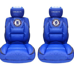 Official Chelsea FC seat covers front premium