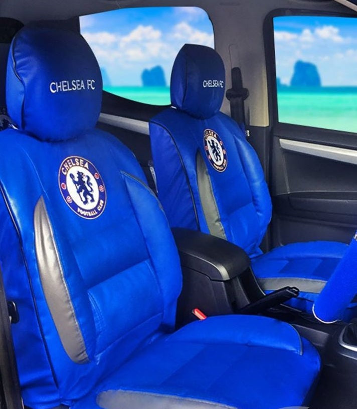 Chelsea FC Car Seat Cover official limited edition front pair new ...