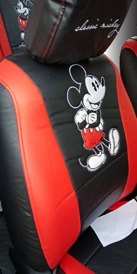 Mickey Mouse leather auto