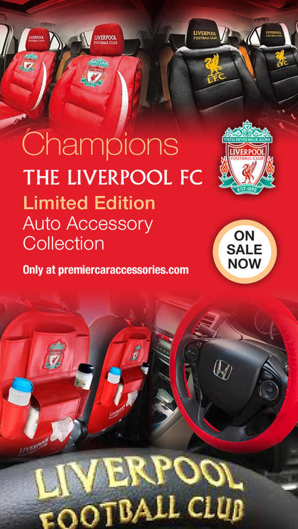 Liverpool Football Club leather car seats official