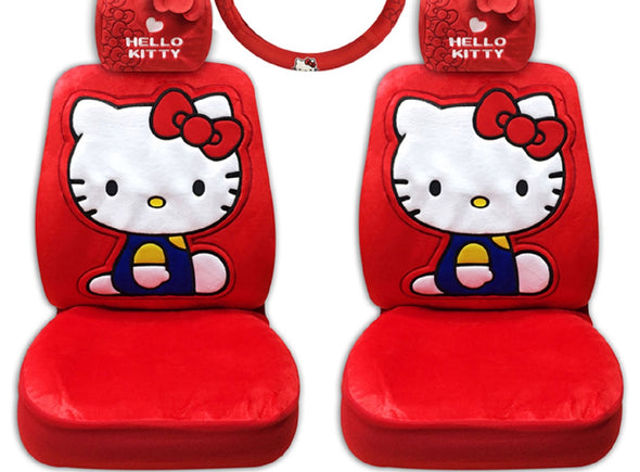 Hello Kitty Red Premium Seat Covers (Pair)