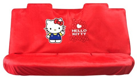 Hello Kitty Seat Cover Red Back