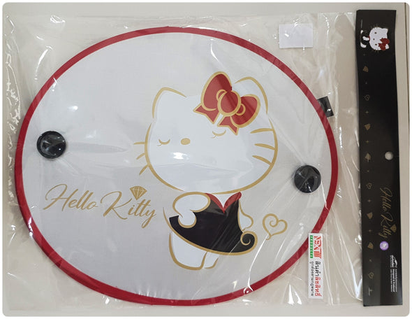 Hello Kitty official white sunshield for car