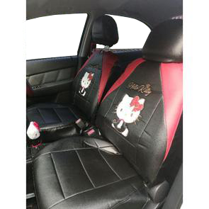 Hello Kitty official leather car seat