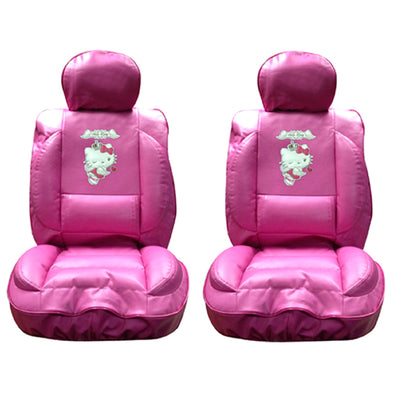 Sanrio Hello Kitty Car Seat Covers Front Limited Edition Leather