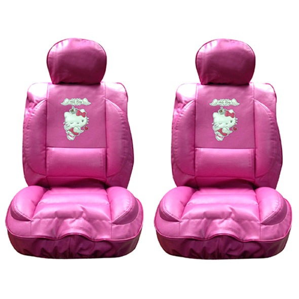 Sanrio Hello Kitty Car Seat Covers Front Limited Edition Leather
