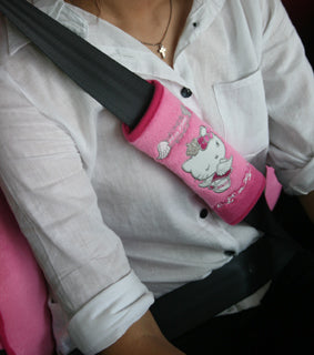 Hello Kitty seatbelt pads pair premium