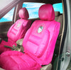 Hello Kitty car seat covers pink leather