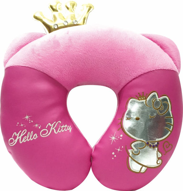 Official Hello Kitty travel cushion pink plush