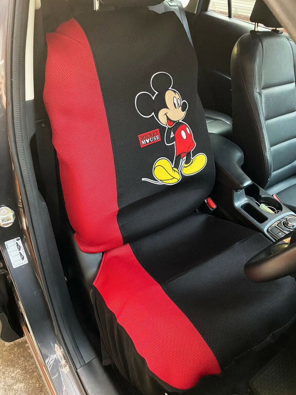 disney mickey mouse front seat cover