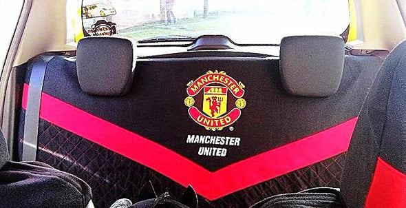 Manchester United Black Devils Rear Car Seat Cover for saloons