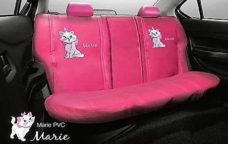 Disnecy Aristocats rear car seat cover leather