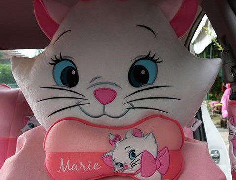 Disney Aristocats Marie Car Seat Covers Premium Limited Edition front pair  super
