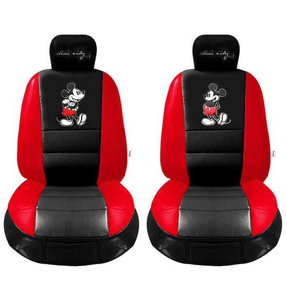Disney Mickey Mouse leather car seat