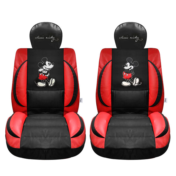 Dsiney Mickey Mouse auto seat covers leather