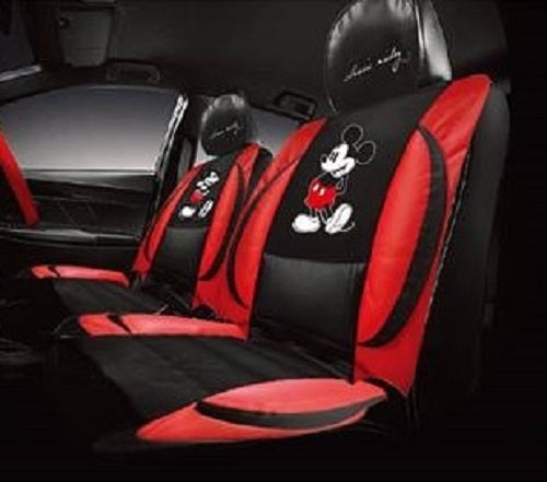 Disney Mickey Mouse car seat covers leather