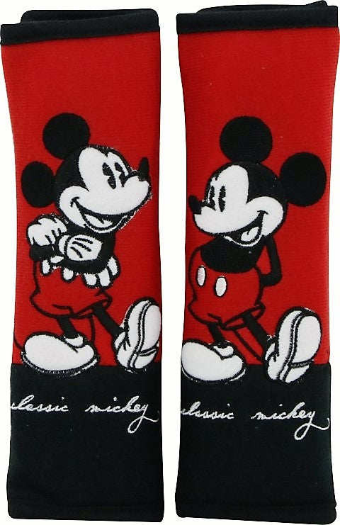 mickey mouse seat belt pads