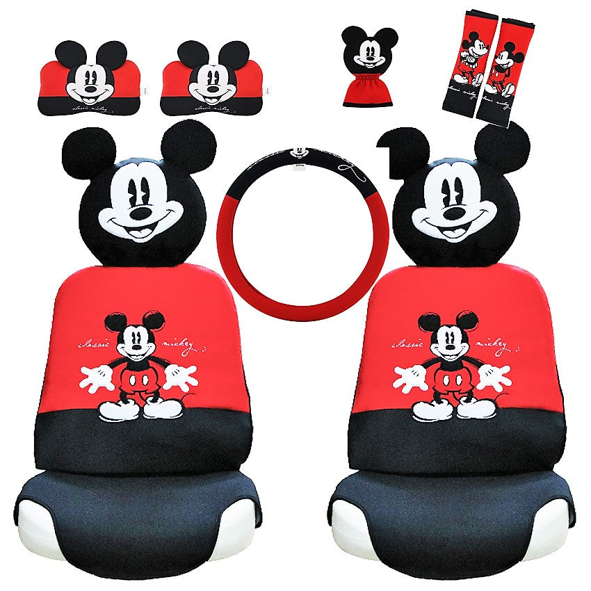 Mickey Mouse Auto Interior Gift Set (10 pieces) Official Disney – Premier  Car Accessories