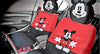 Mickey mouse disney car accessory set