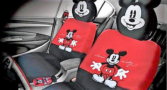 Car Seat Cover Mickey Mouse Shopping Cart Cover Shopping Cart