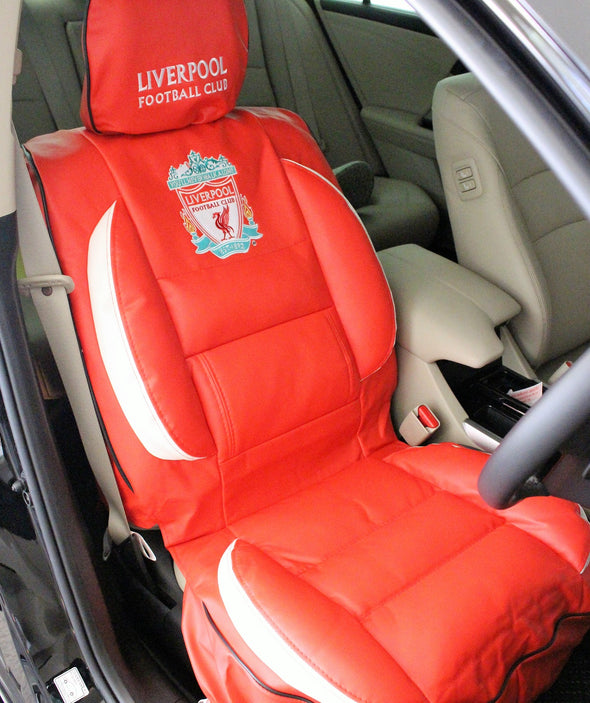 Liverpool Car Seat Covers (red, pair) Premium LE