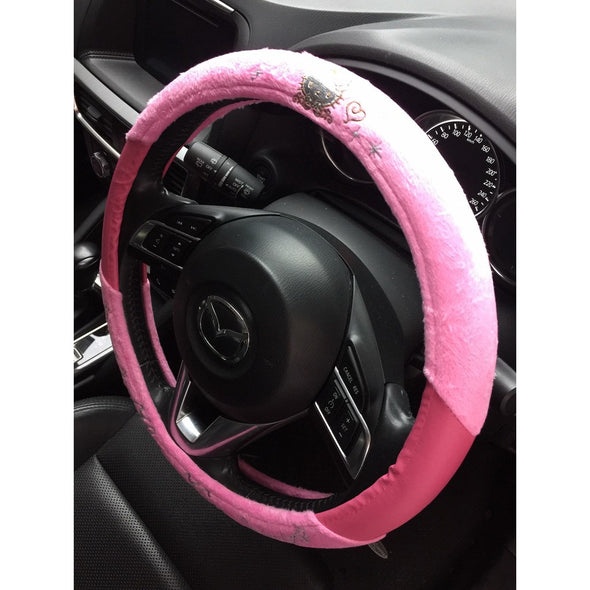 Kitty Steering Wheel Accessory Pink