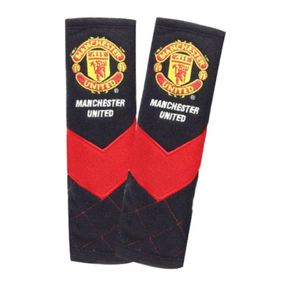 Manchester United seat belt covers (black)