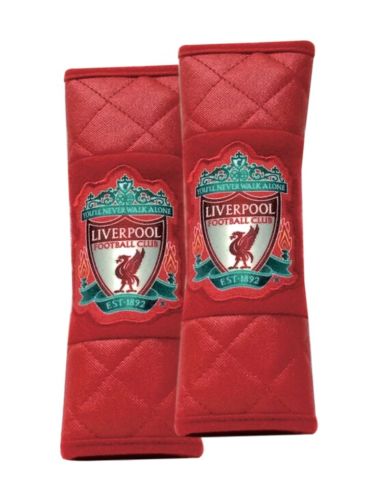 Liverpool Car Seat Belt Covers Royal Reds (pair(