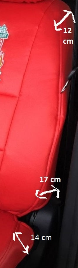 リバプール カーシートカバーセット (ブラック、フロント、リア、ステアリングホイールカバー) スーペリア リミテッド エディション