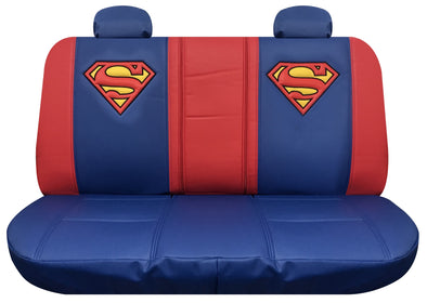 Official DC Superman seat cover rear auto