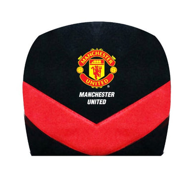 Manchester United car seat headrest cover black