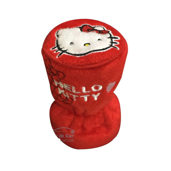 Hello Kitty gear shift cover red